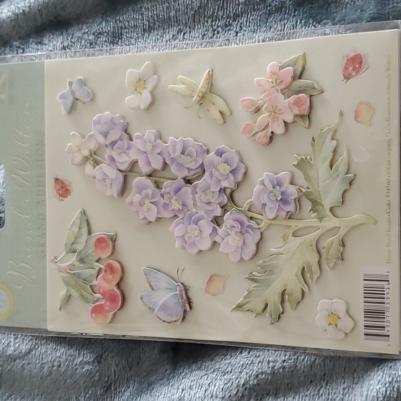 Flower Flowers Stickers Embellishment Bundle Scrapbooking - Picture 7 of 7